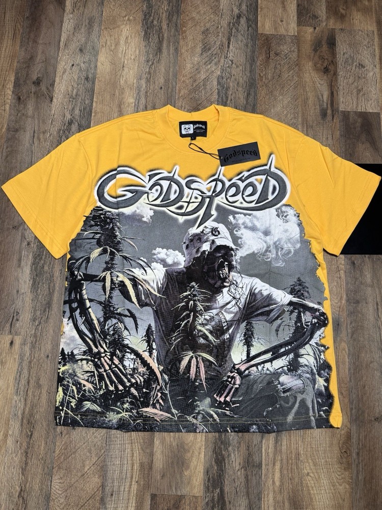 Godspeed T-Shirt New Xl Black 100% Cotton