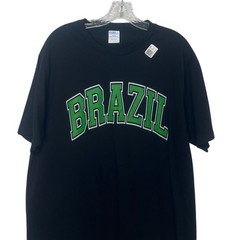 Port & Company Brazil Graphic Tshirt Mens Large Black