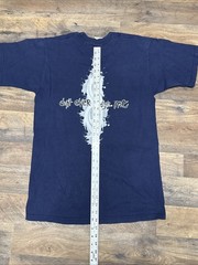 Vintage Slipknot 1999 Navy Blue Tee Shirt Distress Size M Don’t Ever Judge Me