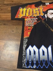 Post Malone AOP Shirt Size XL RAP Tee BOOT Tultex Circles Black Free Shipping
