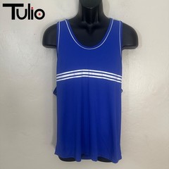 Tulio Tank Top Large Gently worn 100% polyamide pinpoint mesh 21″ armpits