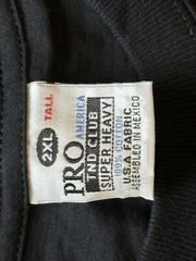 Pro America TND Club Super Heavy T Shirt 2XL Tall Yellow M&M Rap Eminem Tupac
