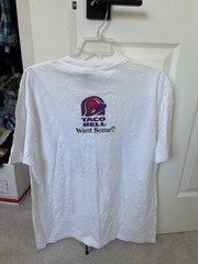 Vintage Yo Quiero Taco Bell T-Shirt Men’s Large Chihuahua 90s