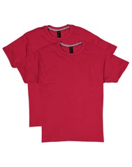 Hanes T-Shirt 2-Pack Men’s X-Temp Crewneck Short-Sleeve Wicking UPF Rated S-3XL