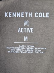 Kenneth Cole Men’s Active Tech Shirt S/S Stretch Breathable Soft Cotton UPF 50+