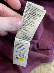 Goodthreads Shirt, Men’s Size Medium, Maroon, Short Sleeve, Quarter Buttons