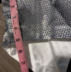 H&M 2-Piece Loose Fit Resort Shirt / Mesh Shorts Size XL Grey Beach Casual