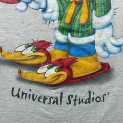 Vintage Universal Studios T-Shirt Mens OSFA Sleep Woody Woodpecker Got Coffee