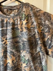 Busch Light RealTree Camo All Over Print Graphic T-Shirt