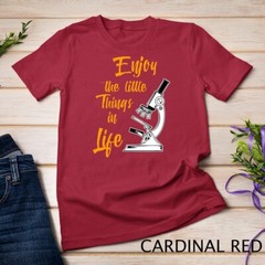 Biologist Microscope Laboratory – Funny Biology Pun Unisex T-shirt