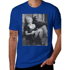 Marilyn Monroe and 2Pac Cotton Unisex Tshirt Streetwear