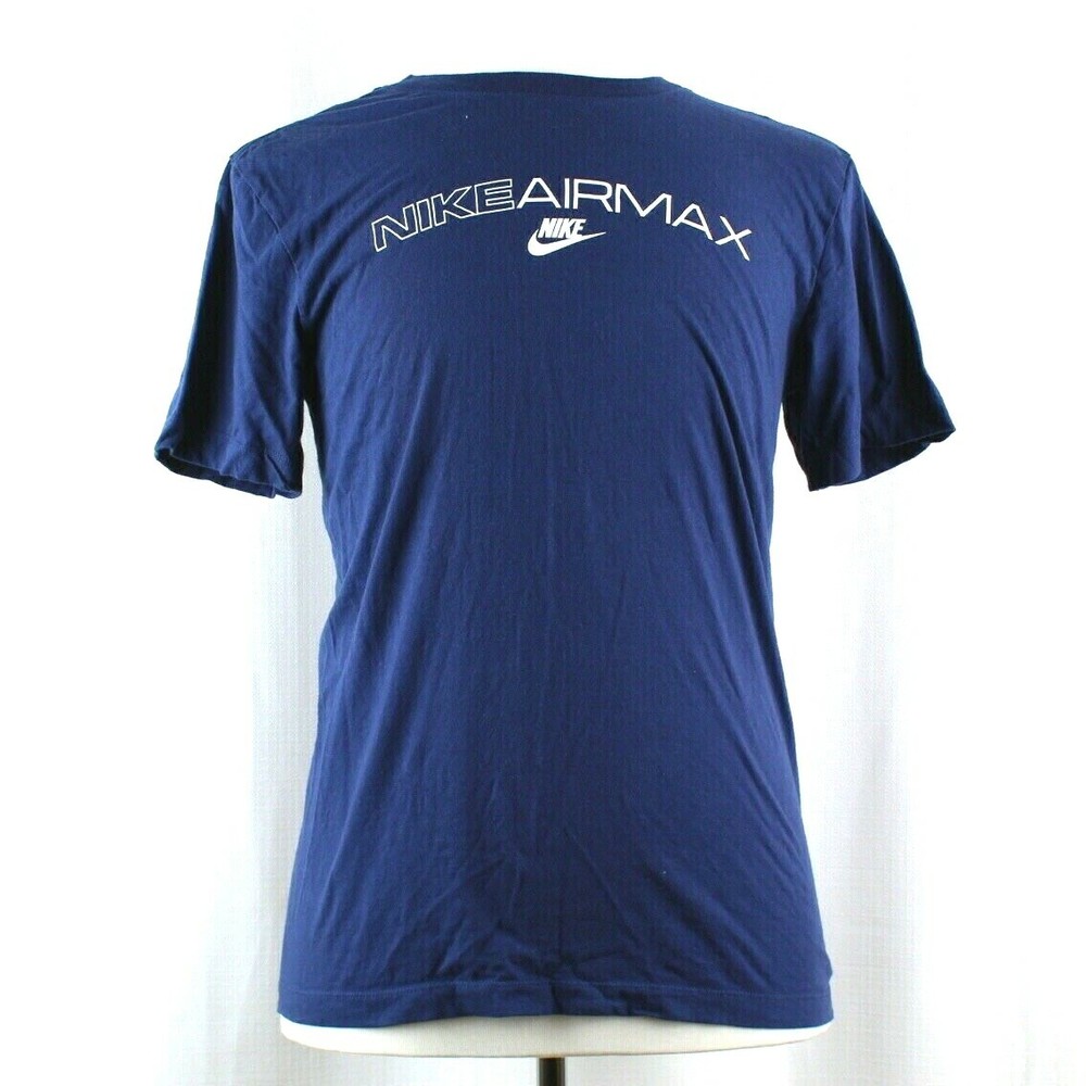 Nke Men’s Air Max 100% Cotton Crew Neck Short Sleeve Tee T-Shirt