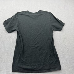 Adidas Shirt Mens Medium Grey Feed The Grind Go To Tee Short Sleeve Causal