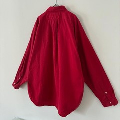 Ralph Lauren BLAKE XL Red Pony Embroidery Button Down Shirt For 14Y+ Japan
