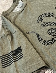 Coffee or Die Snake Black Rifle Coffee Company Olive T Shirt Men’s Small