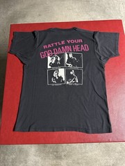 Vintage Megadeth Shirt 1985 RARE Rattle Your Head Metallica Slayer Iron Maiden