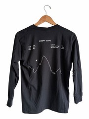 Tom Sachs Lunar Lander Long Sleeve T-Shirt Size XS Mens Unisex Black