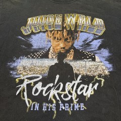 JuiceWrld Graphic T Shirt Men’s Size XL Black Short Sleeve Rockstar In His Prime