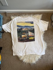 Vintage In-N-Out Burger California Graphic T-Shirt White Sz XL 2006 VTG White