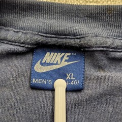 Vintage Nike Swoosh Tee Size Xl Blue Tag 1980s Faded Distressed Buttery soft