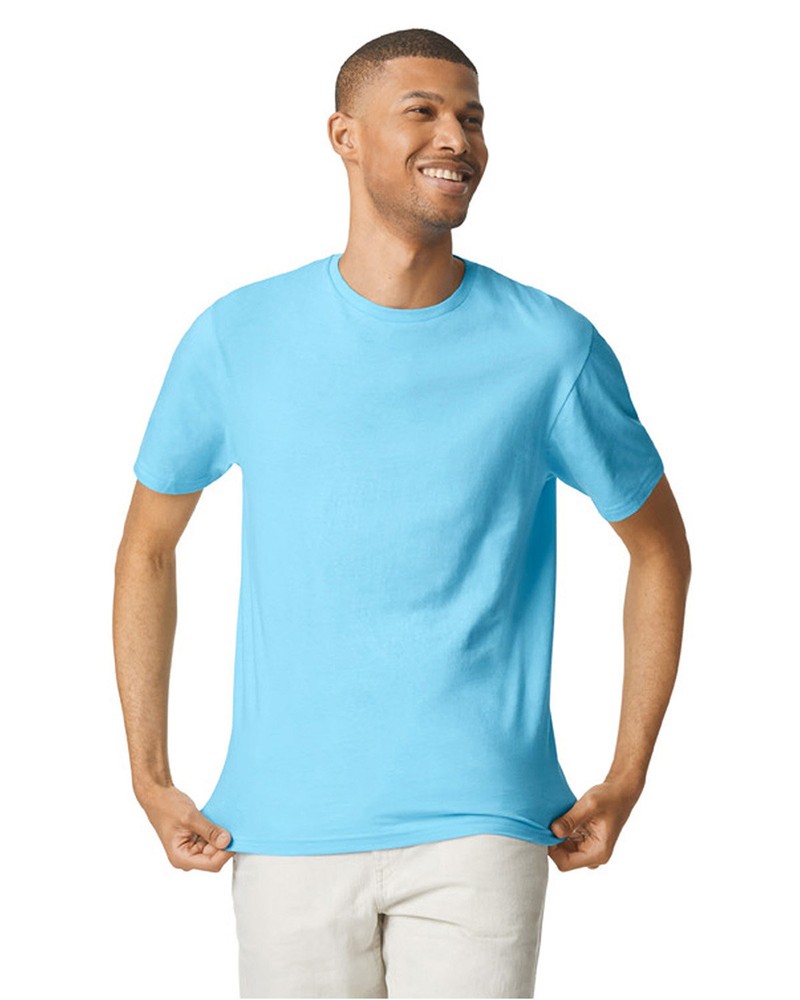 Gildan Adult Softstyle Stylish T Shirt Casual Plain T-Shirt – G640