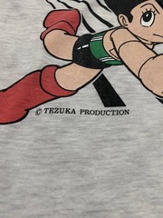 Vintage 90s Astro Boy Mighty Atom Shirt Bandai Tezuka Anime Raglan Baseball Tee