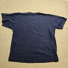 Gildan Vintage Wolf Howling Graphic T-Shirt Men 2XL Navy Blue Bear Country USA *