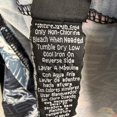Good Vibes Drill Clothing Co Shirt Mens Medium Black Tropical Tiki Skeleton Surf