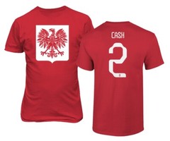 Poland Soccer #2 Matty Cash World Football Adult and Youth T-Shirt