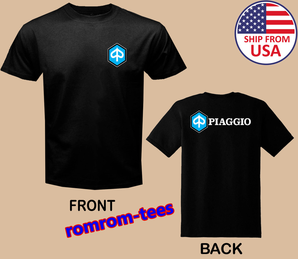 Piaggio Scooter Black Size S-5XL