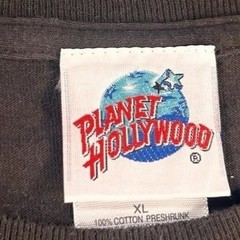 Vintage 1998 Planet Hollywood New York Skull Sword Graphic T-Shirt Mens XL Black