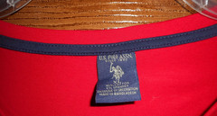 US Polo Assn Stretch Men’s Short Sleeve Dual Blend Red T-Shirt XL 9882 – EUC!