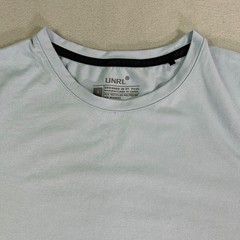UNRL Men’s T-shirt Small Blue Short Sleeve Crew Neck Curved Hem