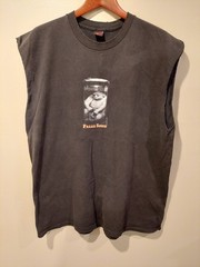 VTG 90s Fashion Victim Freak Show Sleeveless XL Tee Shirt Punk Vintage 1998 RARE