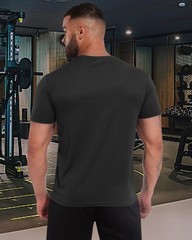 6pcs Men’s T-shirts Gym Fitness Workout Top Quick Dry Tee Casual Daily Wear Soft
