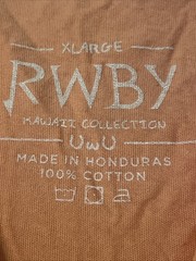 Official RWBY Rooster Teeth Hawaii Collection T Shirt Size XL