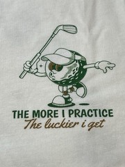 Common People Golf Club Printed Tee Men’s Medium OFF-White Graphic Shirt NWT
