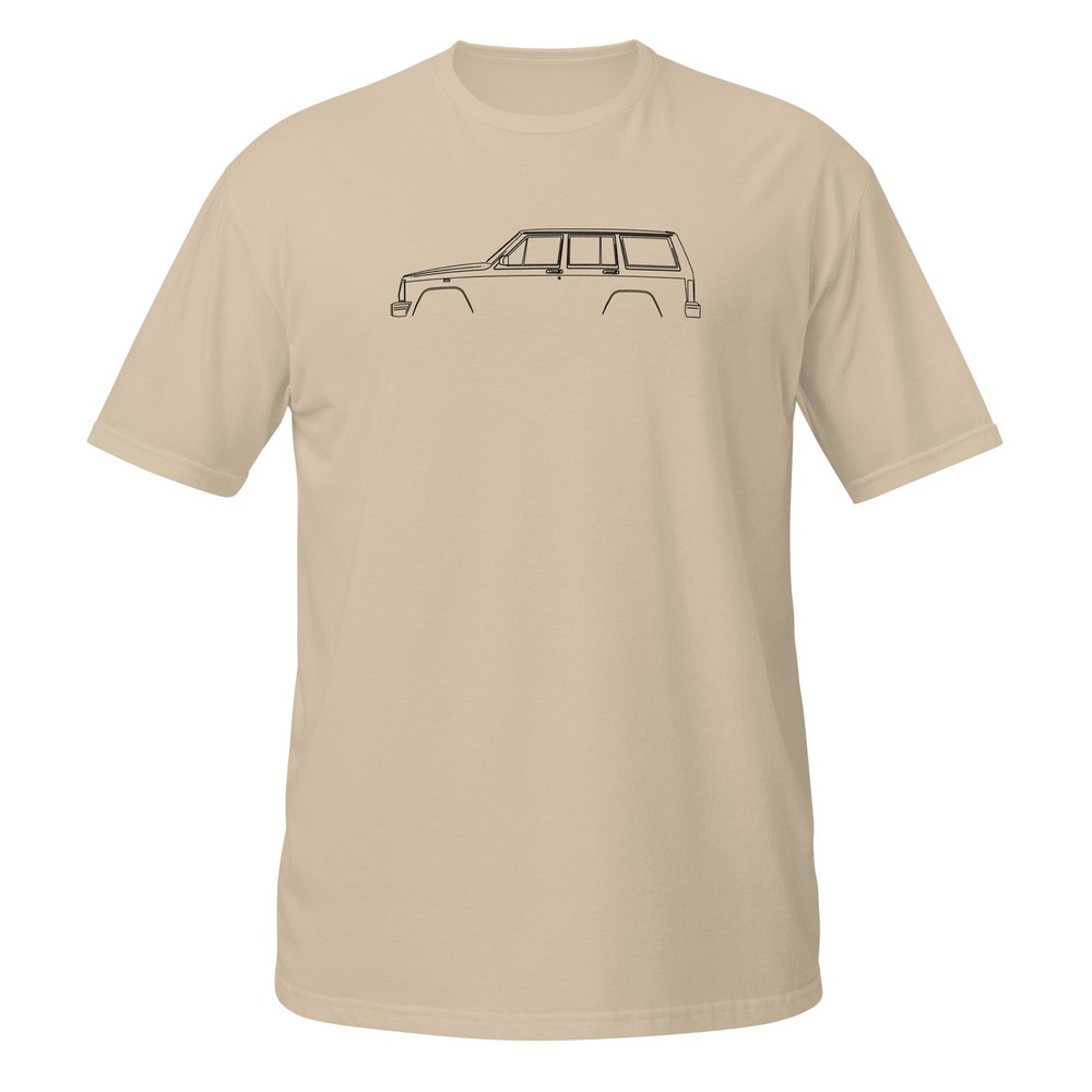 Comfy T-Shirt For Jeep Cherokee XJ 1983-2001 Car Lovers Birthday Gift Tee Shirt