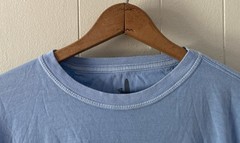 Johnnie-O Men’s Sz Large Brennan 2.0 Long Sleeve T-Shirt Malibu Blue Modal