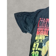 Flying Horse Muhammad Ali Graphic T-Shirt Mens Large Black Rasta Boxing Tee