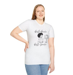 Unisex Softstyle T-Shirt Hustle Harder Hustle Smarter