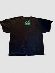 Men’s Vintage Y2K TapOut MPS Tee Green Foil Snake Size XXL