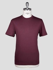 NEW KIRED BURGUNDY COTTON T-SHIRT KRMZ1 US 36 – EU 46 KRMZ1