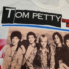 Vintage Tom Petty & The Heartbreakers 1987 Temple In Flames Euro Tour T-Shirt XL