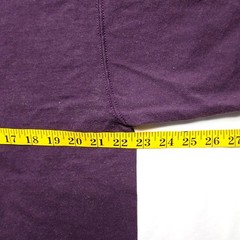 Vintage Las Vegas Shirt Graphic Purple Burgandy Jerzees Large Mens L Tee 90s