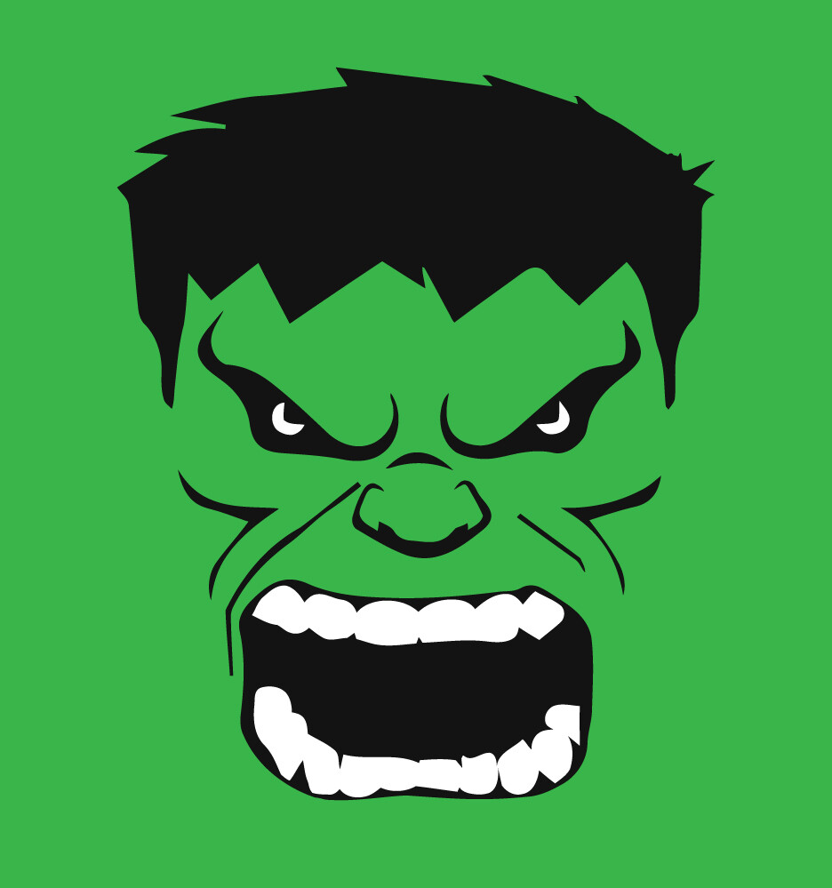 Incredible Hulk face shirt comics movie t-shirt Avengers adult youth men’s boys