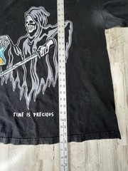 Warren Lotas Time is Precious Grim Reaper Black T Shirt XL