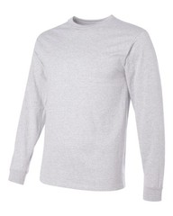 🔥 Jerzees Men Dri-power Long Sleeve 50/50 T-shirt Pre-shrunk Up To 3XL 29lsr