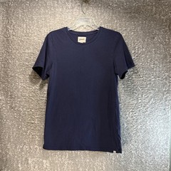 Pact Organic Cotton S T-shirt Navy Crew Neck Sustainable Casual Preppy