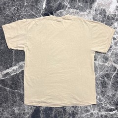 Vintage Border Collie Dog Art Shirt Mens Large 90s Y2K Brown Nature Pets Animals